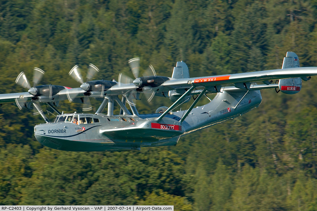 RP-C2403, 2000 Dornier Do-24ATT C/N 5345, Air-Challange 2007