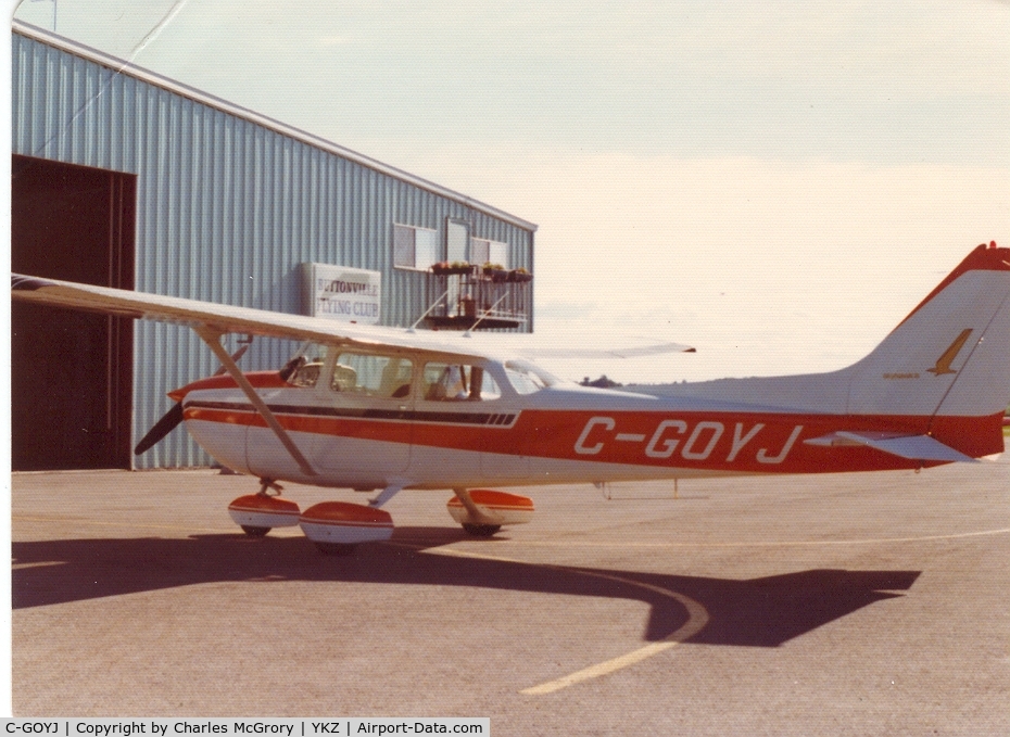 C-GOYJ, 1974 Cessna 172M C/N 17263968, Back home from Caribbean trip