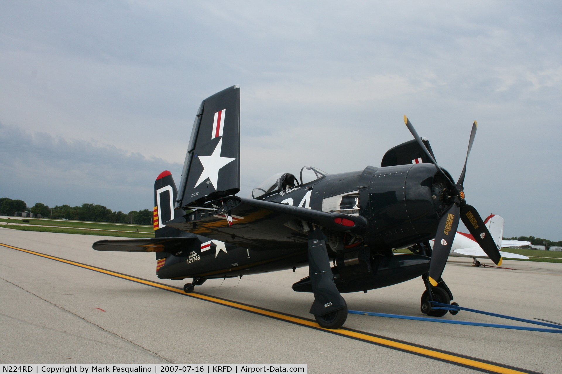 N224RD, 1948 Grumman F8F-2 (G58) Bearcat C/N D.1122, Grumman F8F-2