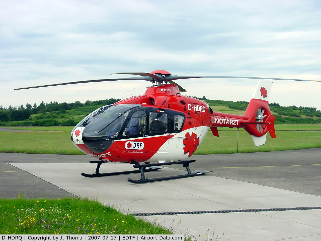 D-HDRQ, Eurocopter EC-135P-2 C/N 0566, Eurocopter EC-135 P-2