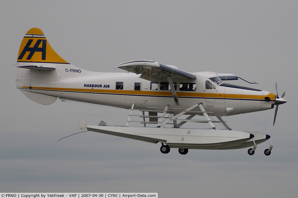 C-FRNO, 1953 De Havilland Canada DHC-3 Turbo Otter C/N 21, Harbour Air Dash 3