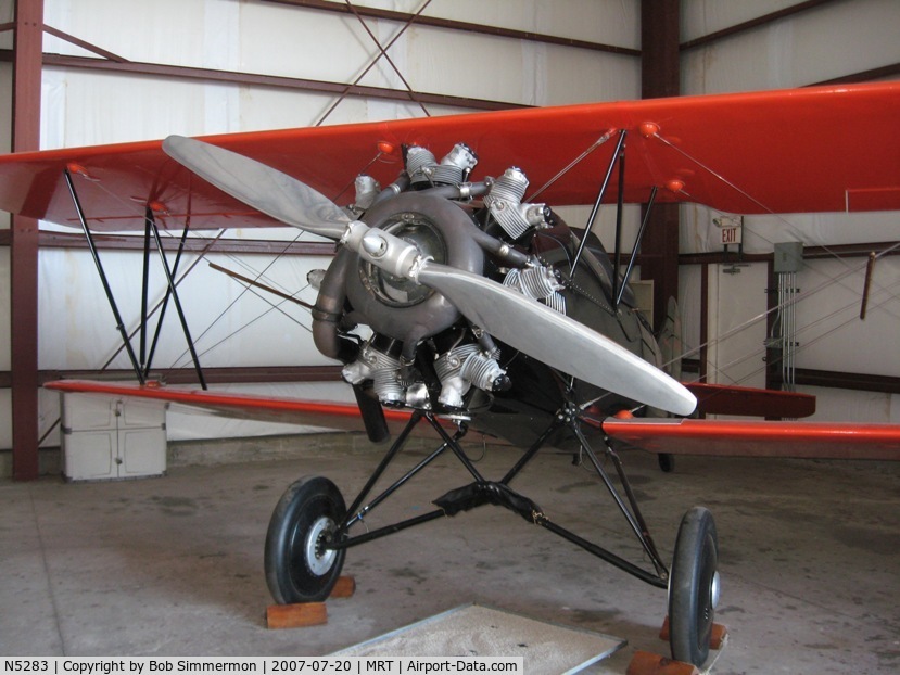 N5283, 1928 Curtiss-Wright Travel Air 4000 C/N 483, Marysville, OH