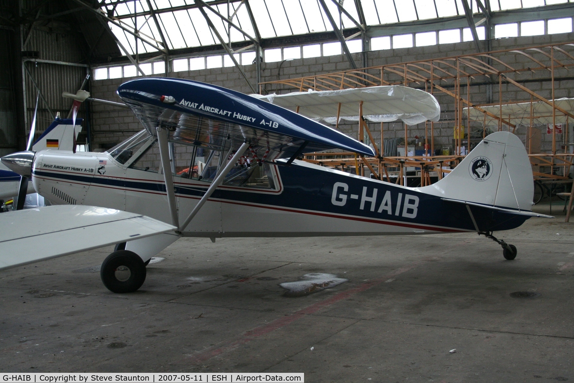 G-HAIB, 2004 Aviat A-1B Husky C/N 2255, Taken on a recent base tour at Shoreham
