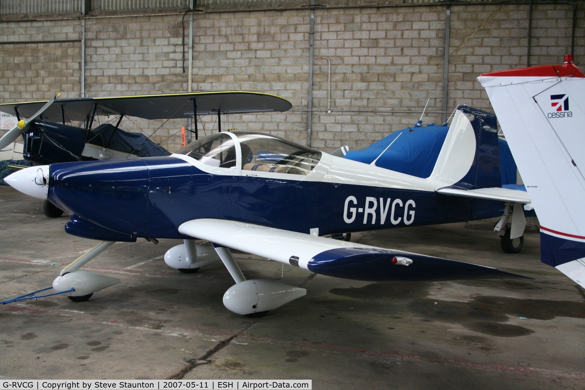 G-RVCG, 2004 Vans RV-6A C/N PFA 181A-13602, Taken on a recent base tour at Shoreham