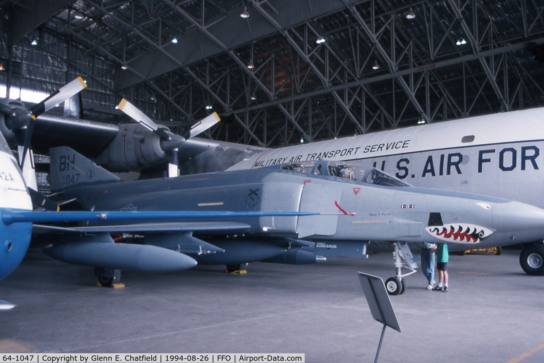 64-1047, 1964 McDonnell RF-4C-22-MC Phantom II C/N 947, RF-4C at the National Museum of the U.S. Air Force.  Flew 172 sorties in Desert Storm/Desert Shield