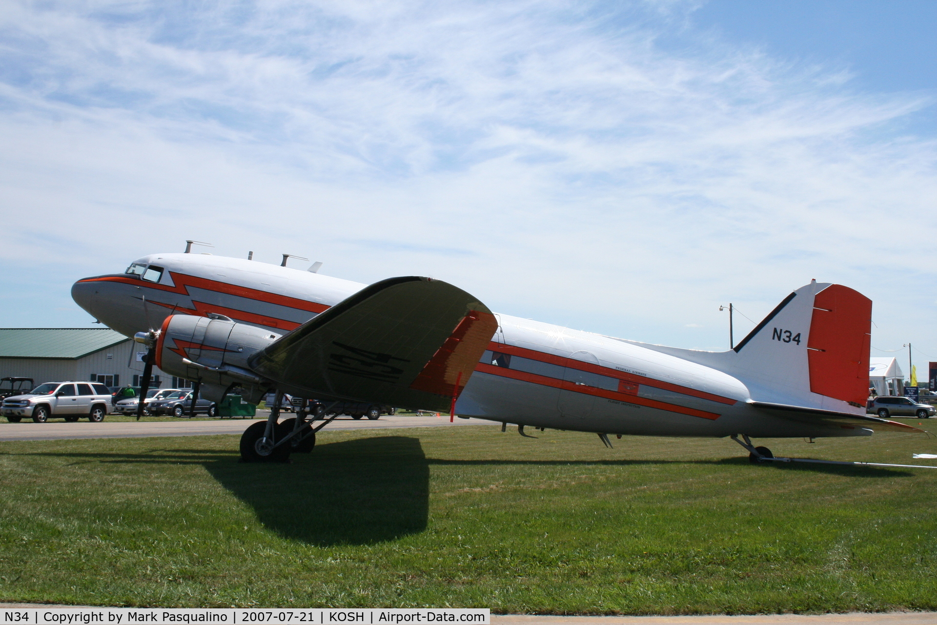 N34, 1945 Douglas R4D-7 C/N 33359, DC-3