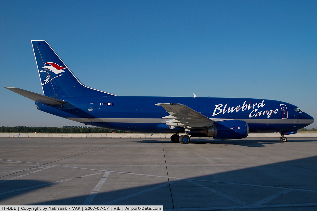 TF-BBE, 1991 Boeing 737-36EF C/N 25256, Bluebird Cargo Boeing 737-300