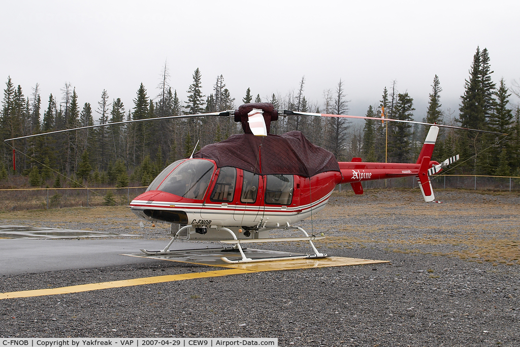 C-FNOB, 1996 Bell 407 C/N 53070, Alpine Helicopters Bell 407