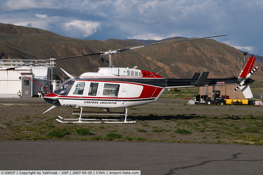 C-GWCF, 1980 Bell 206L-1 LongRanger II C/N 45448, Cariboo Chilcotin Bell 206