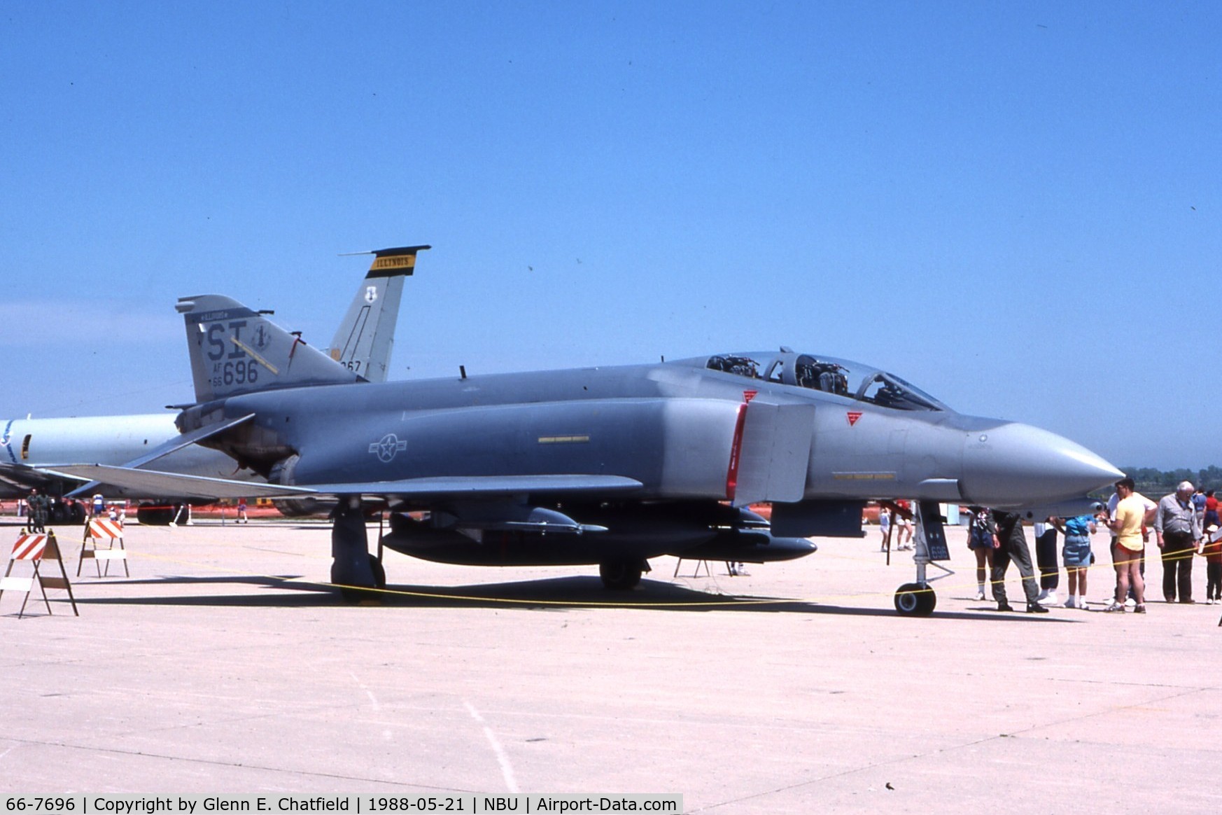 66-7696, 1966 McDonnell F-4D Phantom II C/N 2303, F-4D at the open house