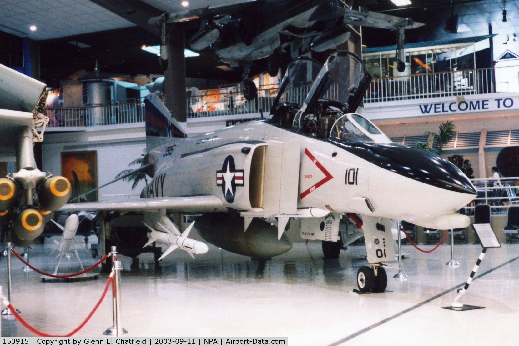 153915, McDonnell F-4N Phantom II C/N 1796, F-4N at the National Museum of Naval Aviation
