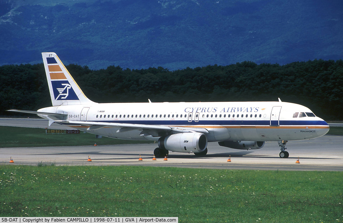5B-DAT, 1988 Airbus A320-231 C/N 028, Cyprus Airways