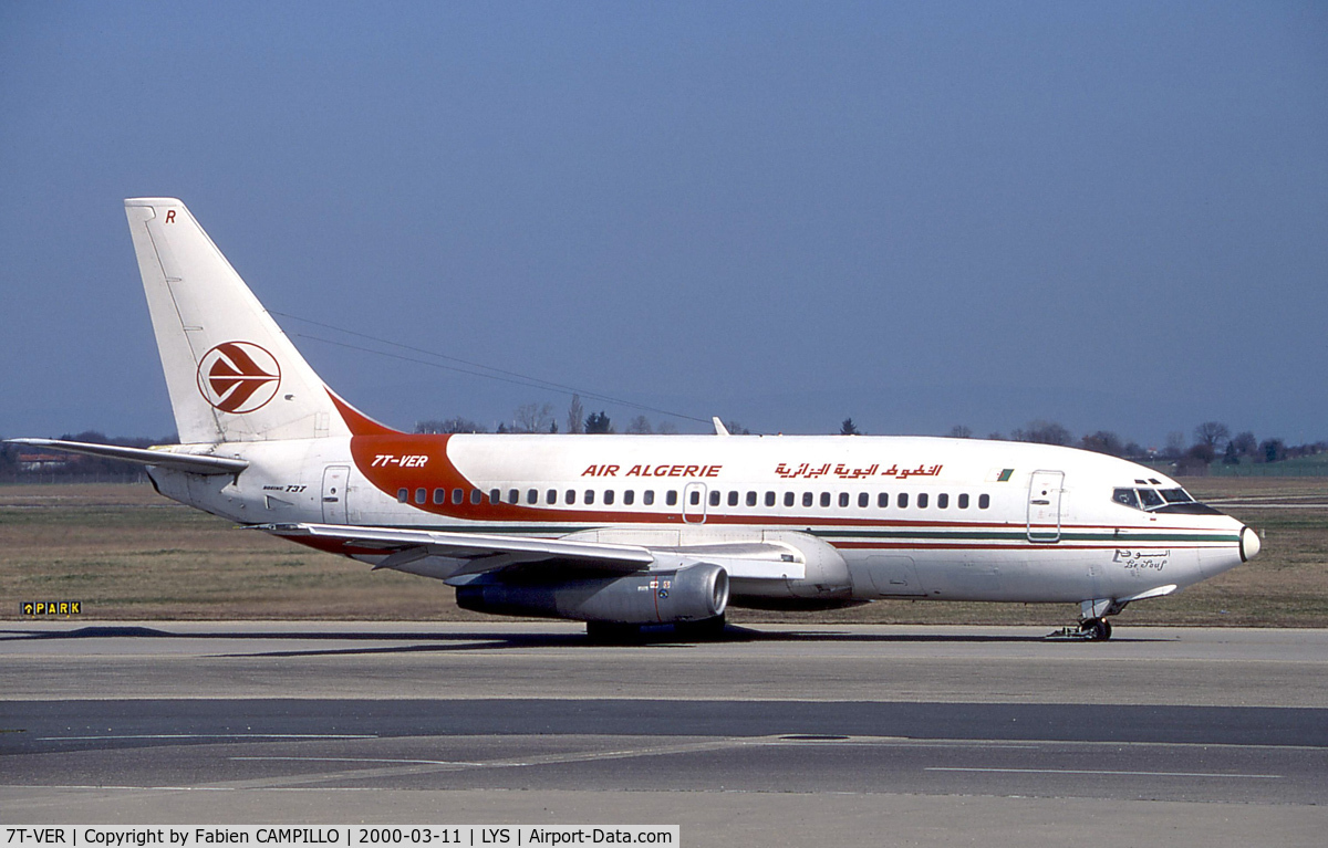 7T-VER, 1977 Boeing 737-2D6 C/N 21286, Air Algerie