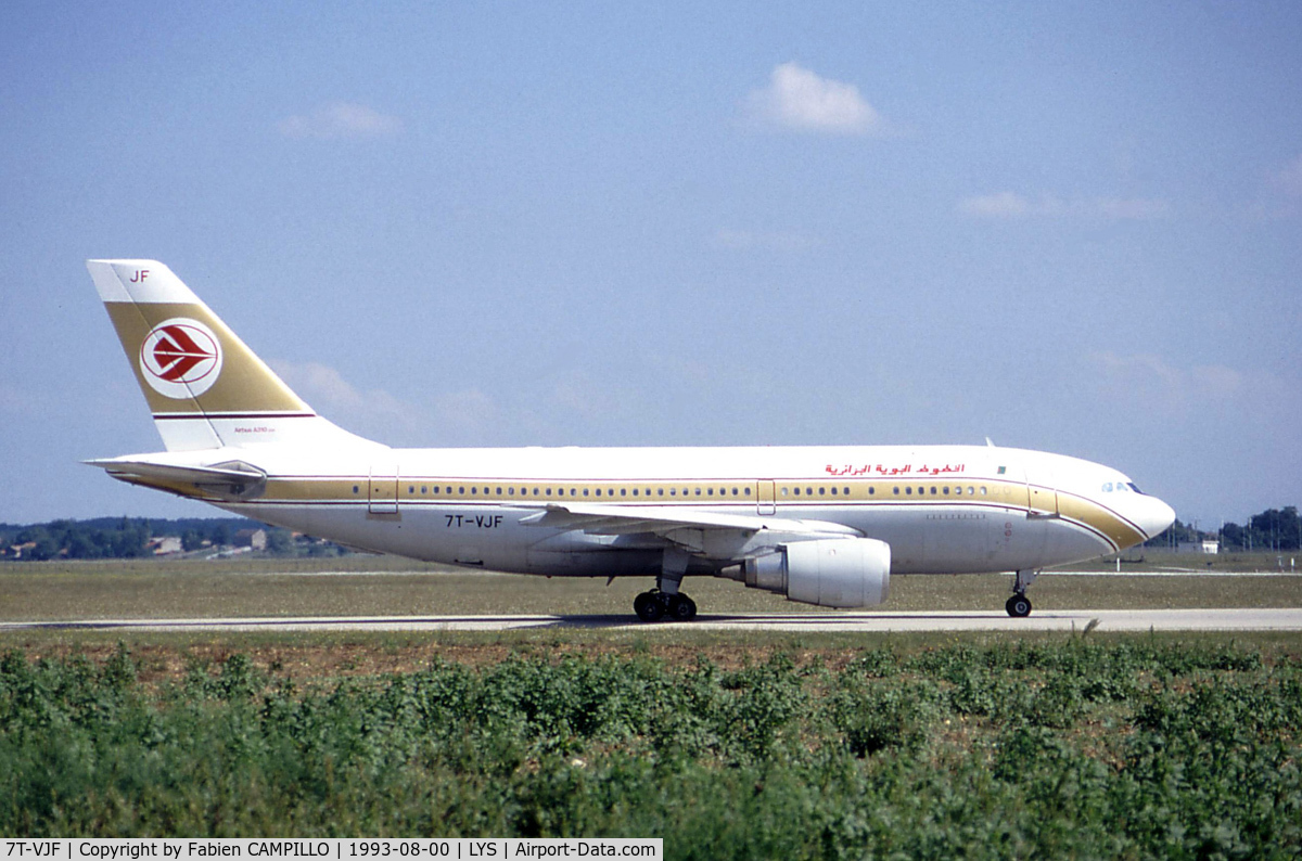 7T-VJF, 1984 Airbus A310-203 C/N 306, Air Algerie