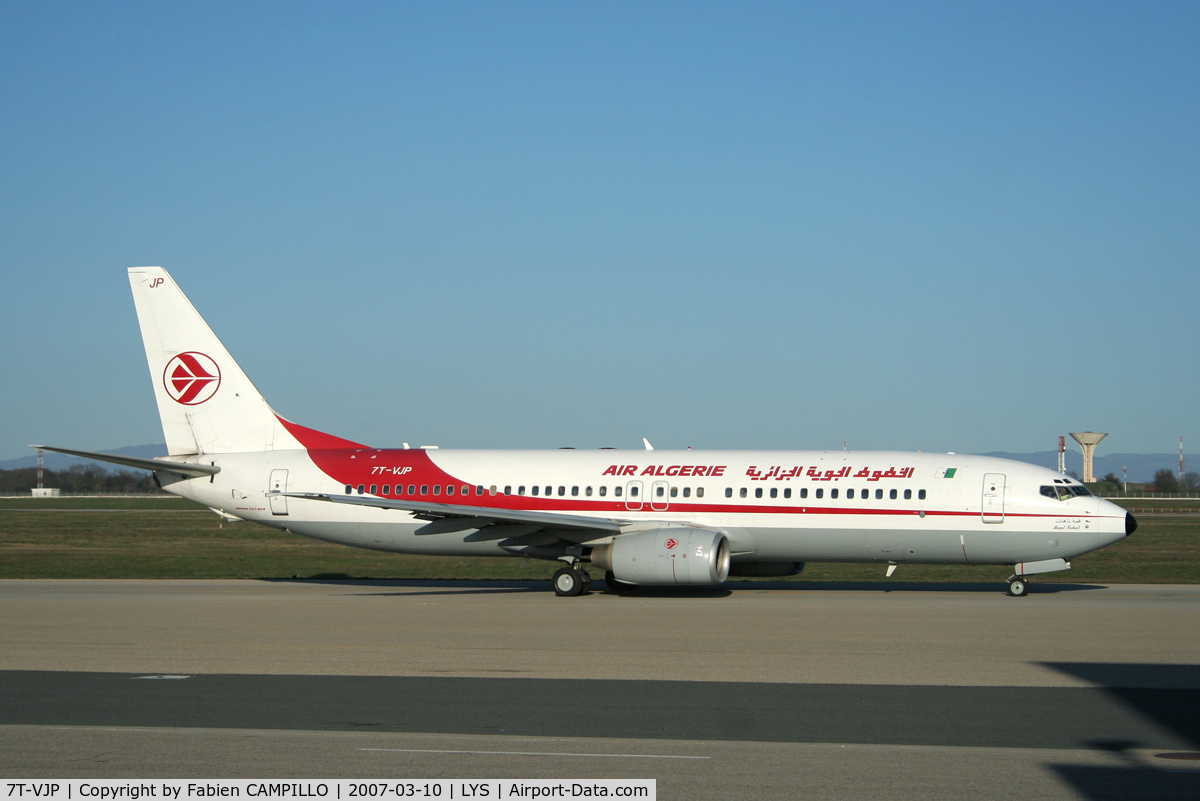 7T-VJP, 2001 Boeing 737-8D6 C/N 30208, Air Algerie