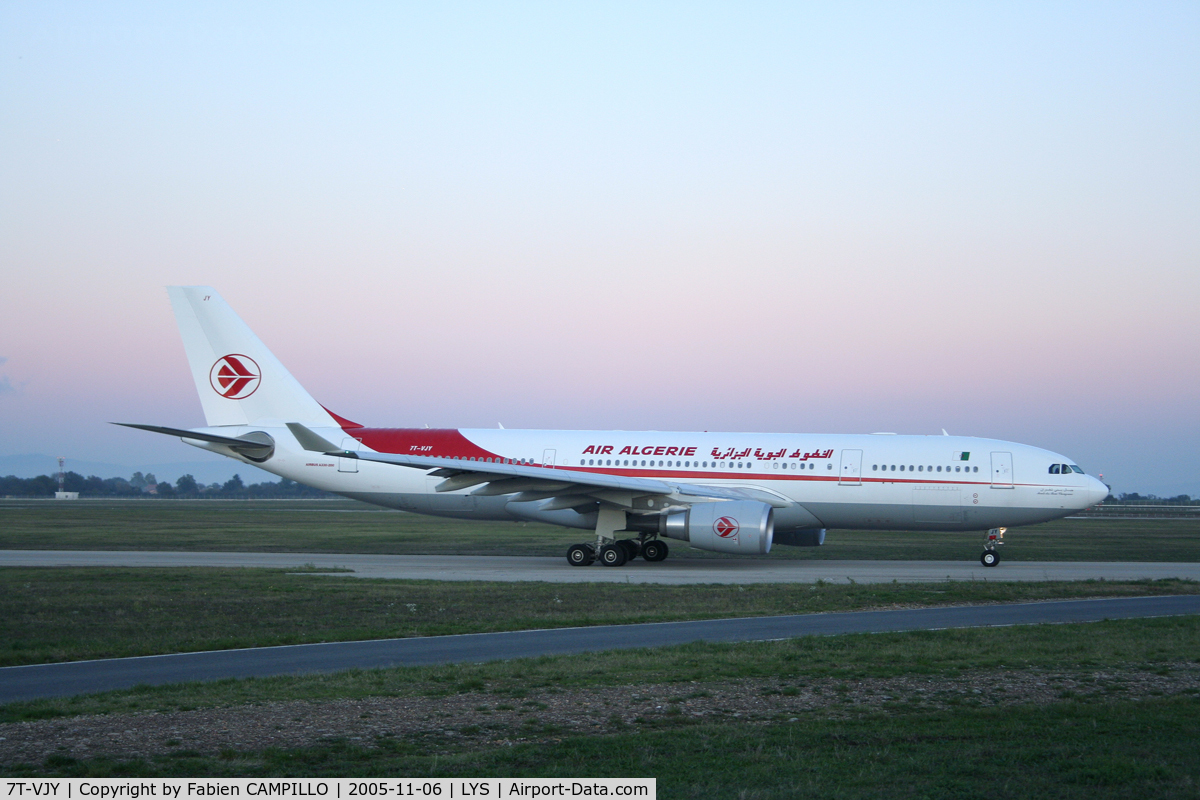 7T-VJY, 2005 Airbus A330-202 C/N 653, Air Algerie