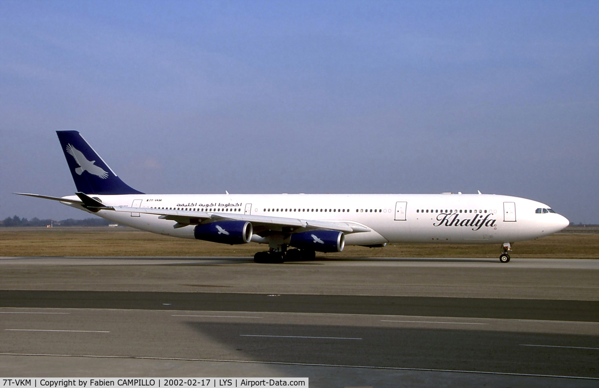 7T-VKM, 1996 Airbus A340-313X C/N 139, Khalifa Airways