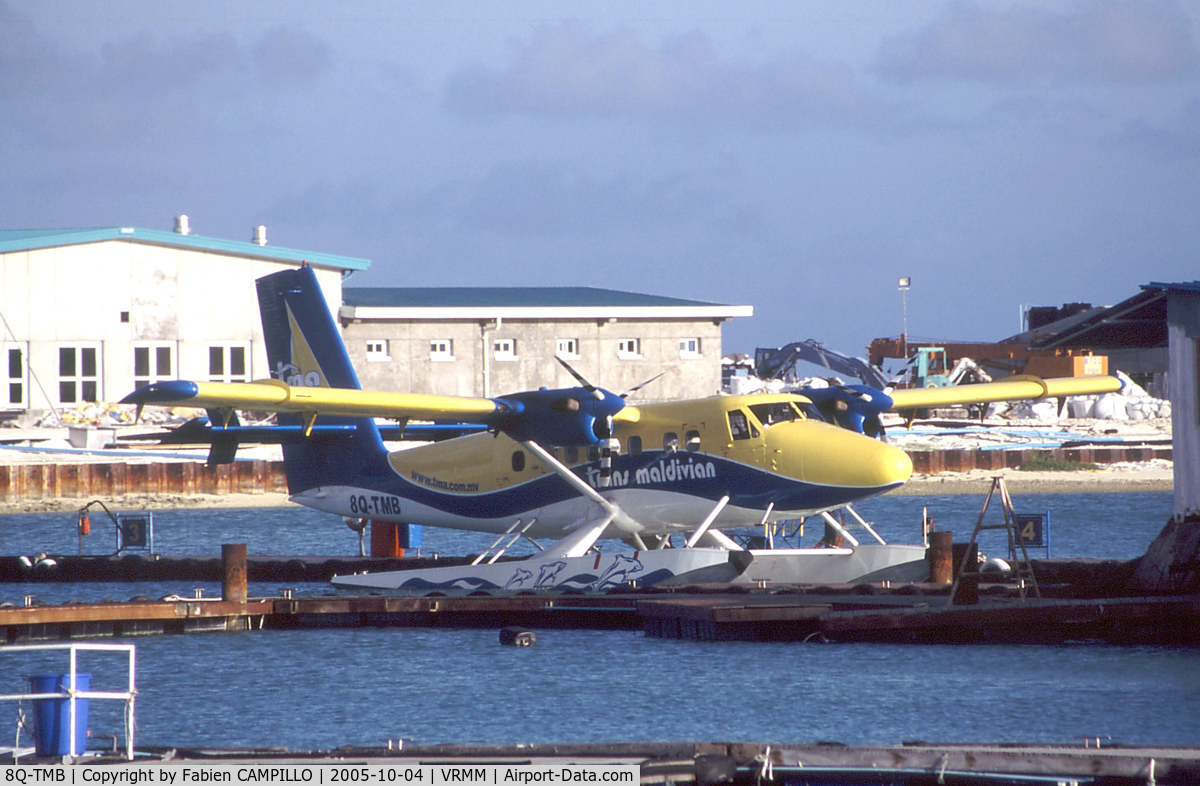 8Q-TMB, 1978 De Havilland Canada DHC-6-300 Twin Otter C/N 587, Maldivian Air Taxi