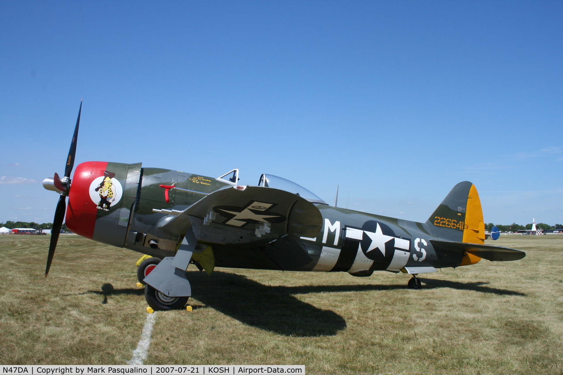 N47DA, 1944 Republic P-47D Thunderbolt C/N 399-55616, Republic P-47D