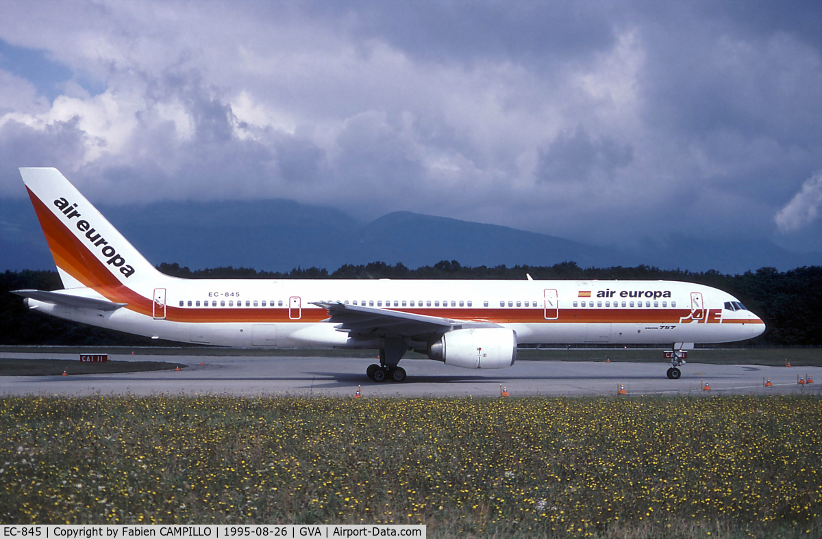 EC-845, 1984 Boeing 757-236 C/N 22185, Air Europa