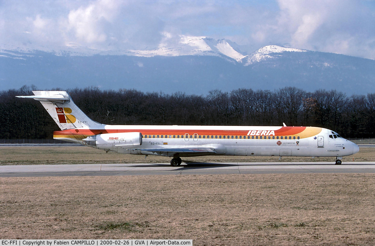 EC-FFI, 1991 McDonnell Douglas MD-87 (DC-9-87) C/N 53210, Iberia