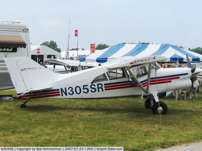 N305SR, 2007 Maule M-9-230 C/N 44001C, Airventure '07