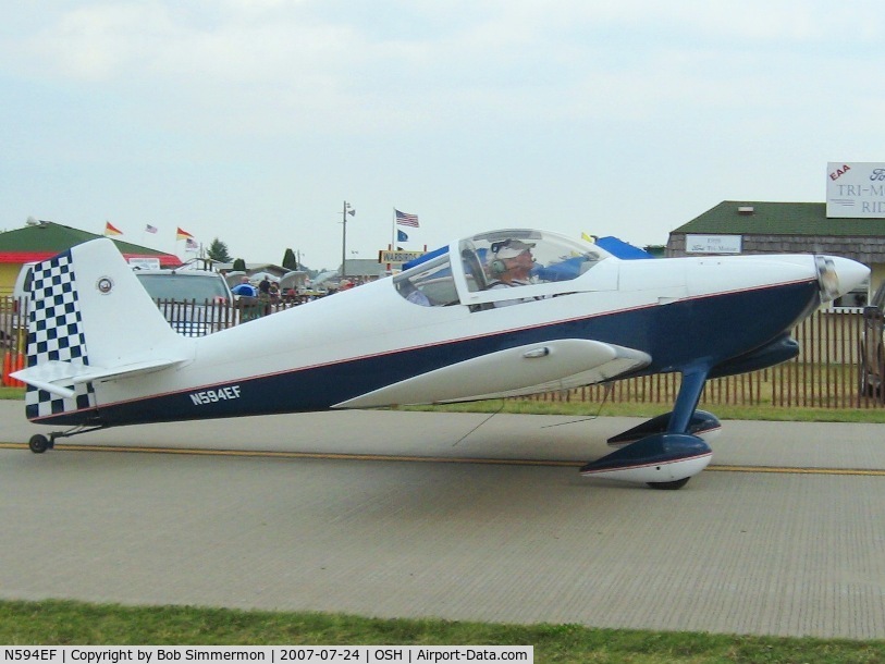 N594EF, 2002 Vans RV-6 C/N 22317, Airventure '07