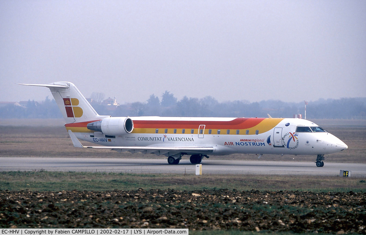 EC-HHV, 1999 Canadair CRJ-200ER (CL-600-2B19) C/N 7350, Iberia RÃ©gional Air Nostrum