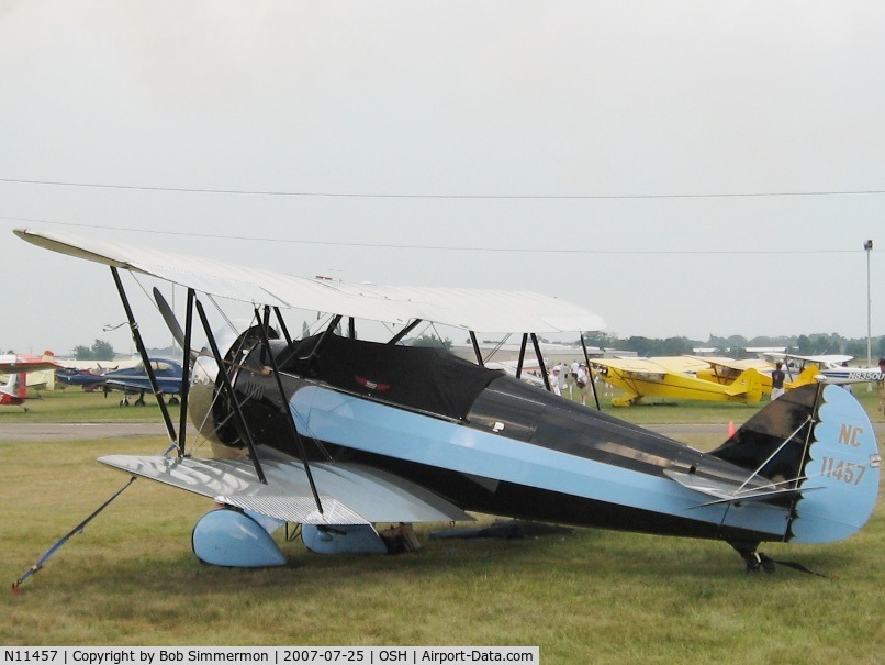 N11457, 1931 Waco QCF C/N 3540, Airventure '07