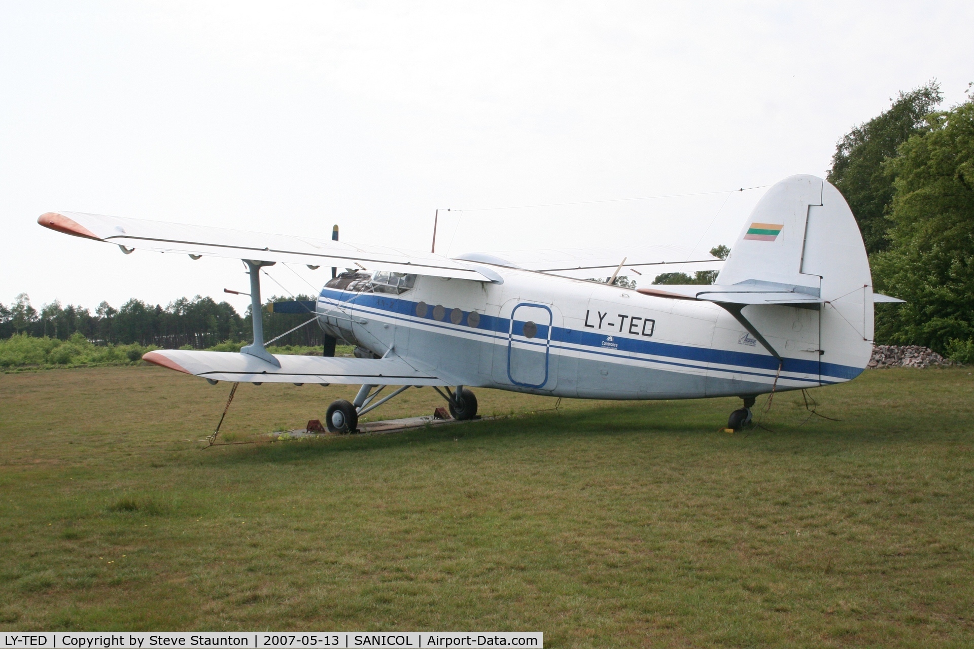 LY-TED, Antonov An-2 C/N 1G235-51, Taken on an Aerporint tour @ Sanicol