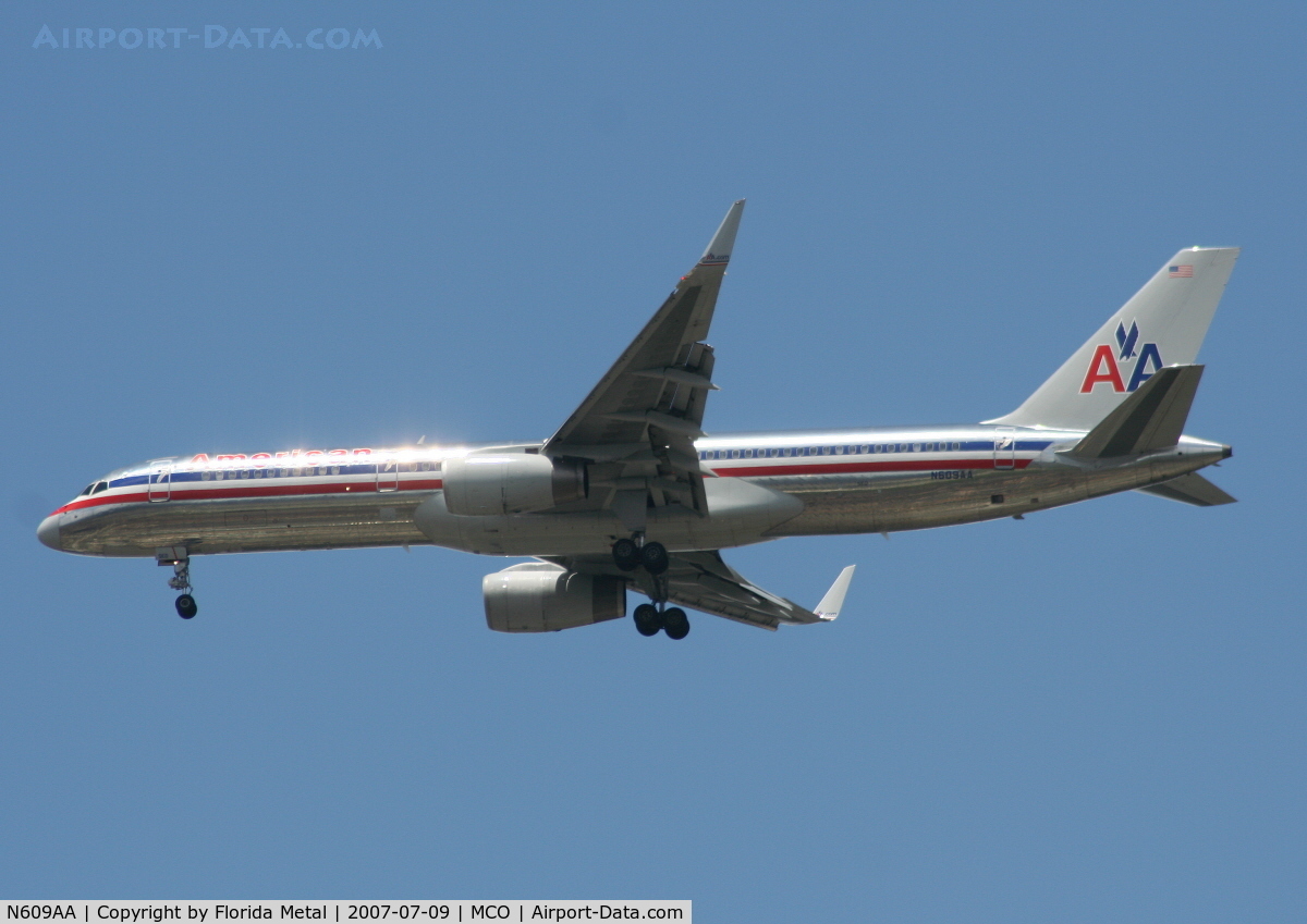 N609AA, 1996 Boeing 757-223 C/N 27447, AA