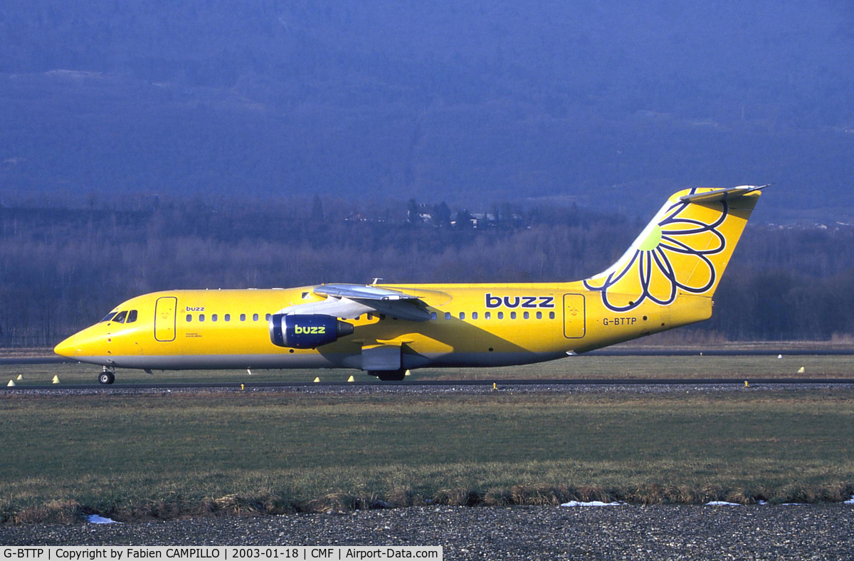 G-BTTP, 1991 British Aerospace BAe.146-300 C/N E3203, Buzz