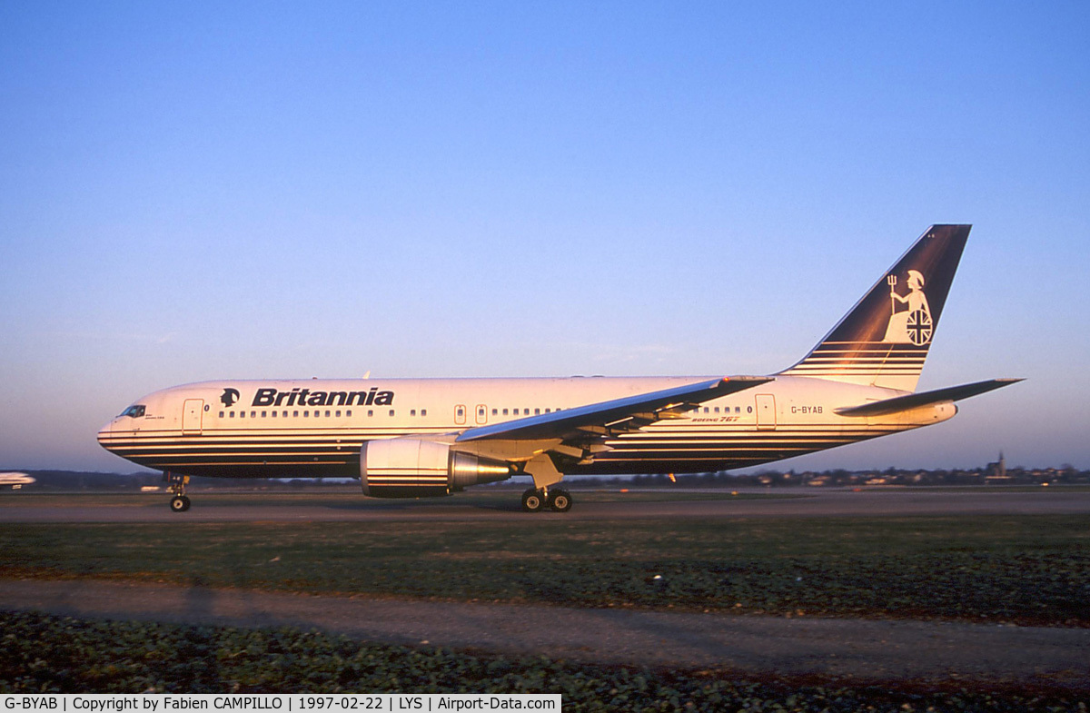 G-BYAB, 1991 Boeing 767-204/ER C/N 25139, Britannia Airways