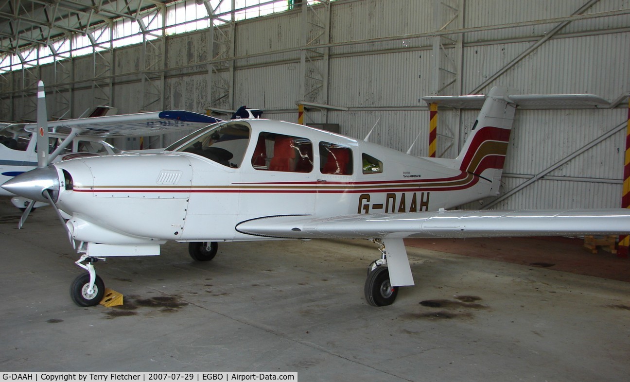 G-DAAH, 1979 Piper PA-28RT-201T Turbo Arrow IV C/N 28R-7931104, Pa28RT-201RT