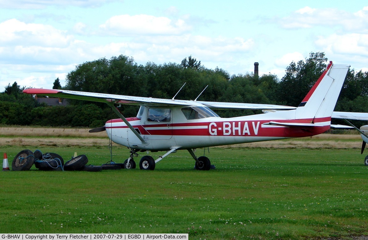 G-BHAV, 1979 Reims F152 C/N 1633, Cessna F152