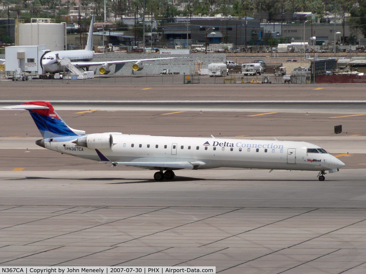 N367CA, 2002 Bombardier CRJ-701 (CL-600-2C10) Regional Jet C/N 10069, One of Delta's Regional Jets