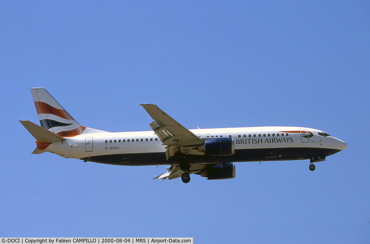 G-DOCI, 1991 Boeing 737-436 C/N 25839, British Airways
