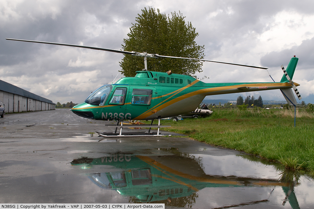 N38SG, 1981 Bell 206B C/N 3492, Bell 206