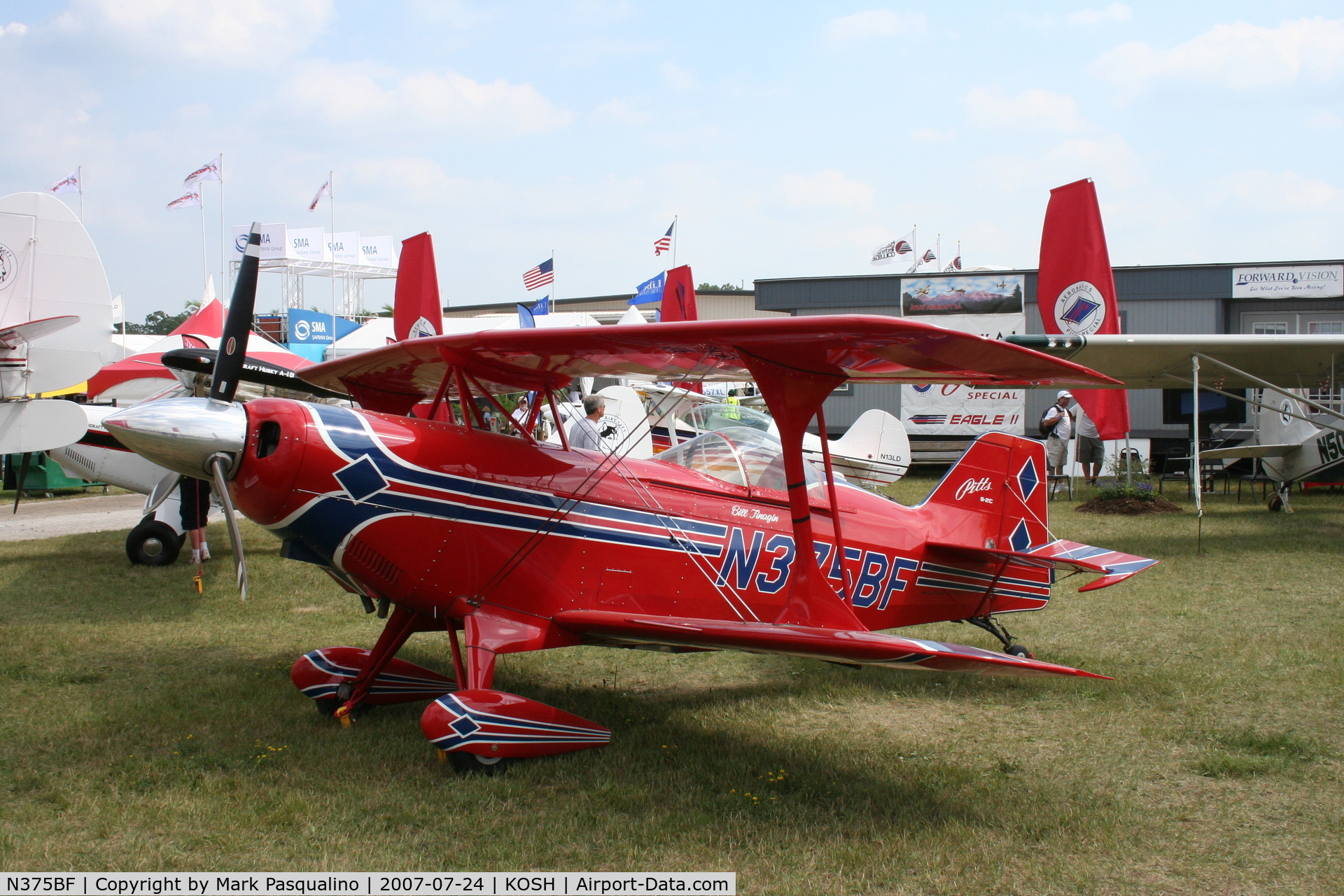 N375BF, 2005 Aviat Pitts S-2C Special C/N 6071, S-2C