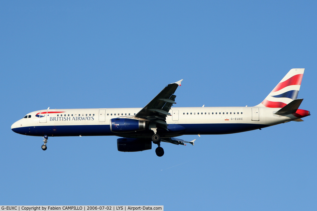G-EUXC, 2004 Airbus A321-231 C/N 2305, British Airways