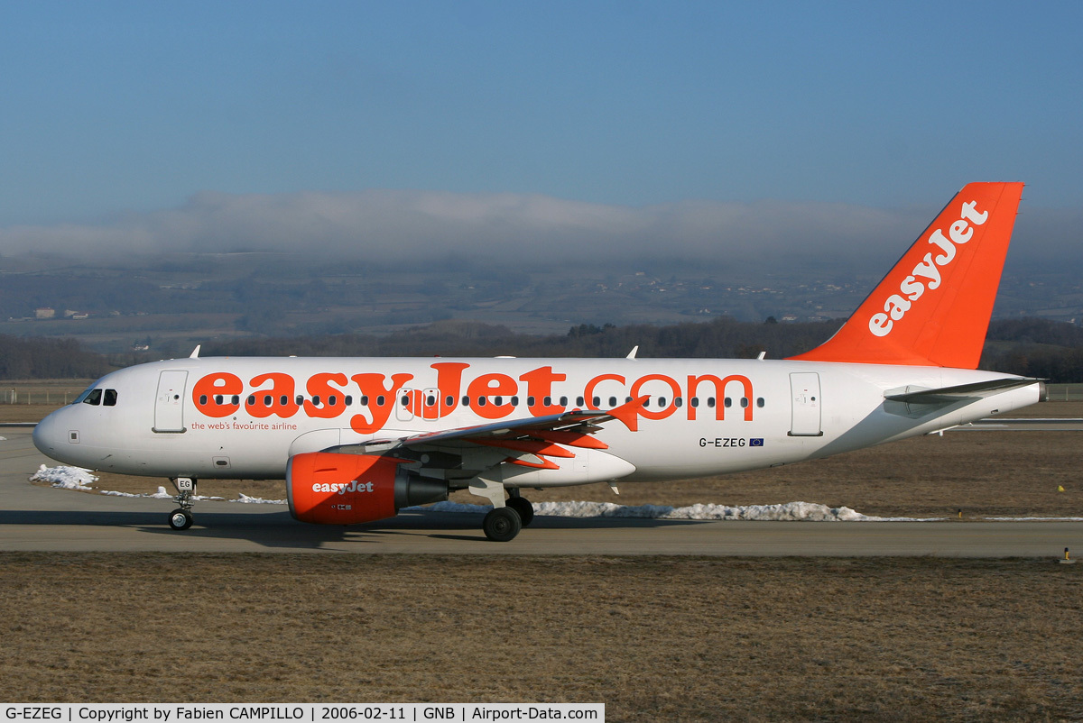 G-EZEG, 2004 Airbus A319-111 C/N 2181, EasyJet