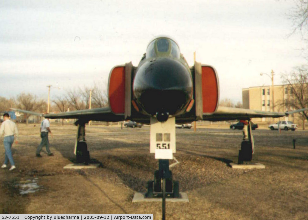 63-7551, 1963 McDonnell F-4C Phantom II C/N 585, McDonnell F-4C Phantom II located at Lowry (now at Fremont County Airport, Canon City, Colorado.)