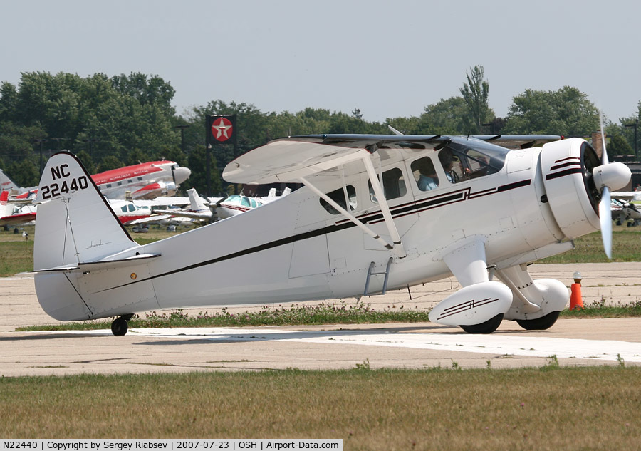 N22440, 1941 Howard Aircraft DGA-15P C/N 539, EAA AirVenture 2007