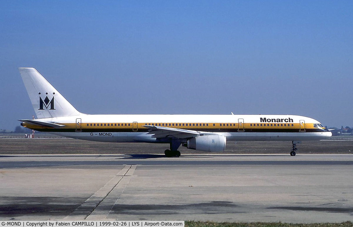 G-MOND, 1983 Boeing 757-2T7 C/N 22960, Monarch