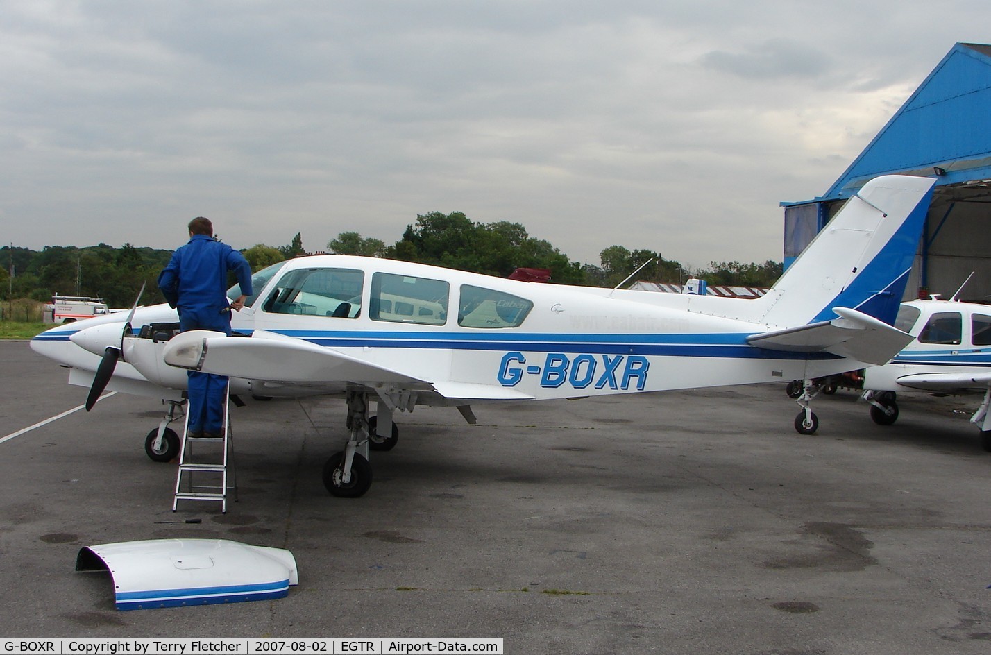 G-BOXR, 1978 Grumman American GA-7 Cougar C/N GA7-0059, Grumman GA-7