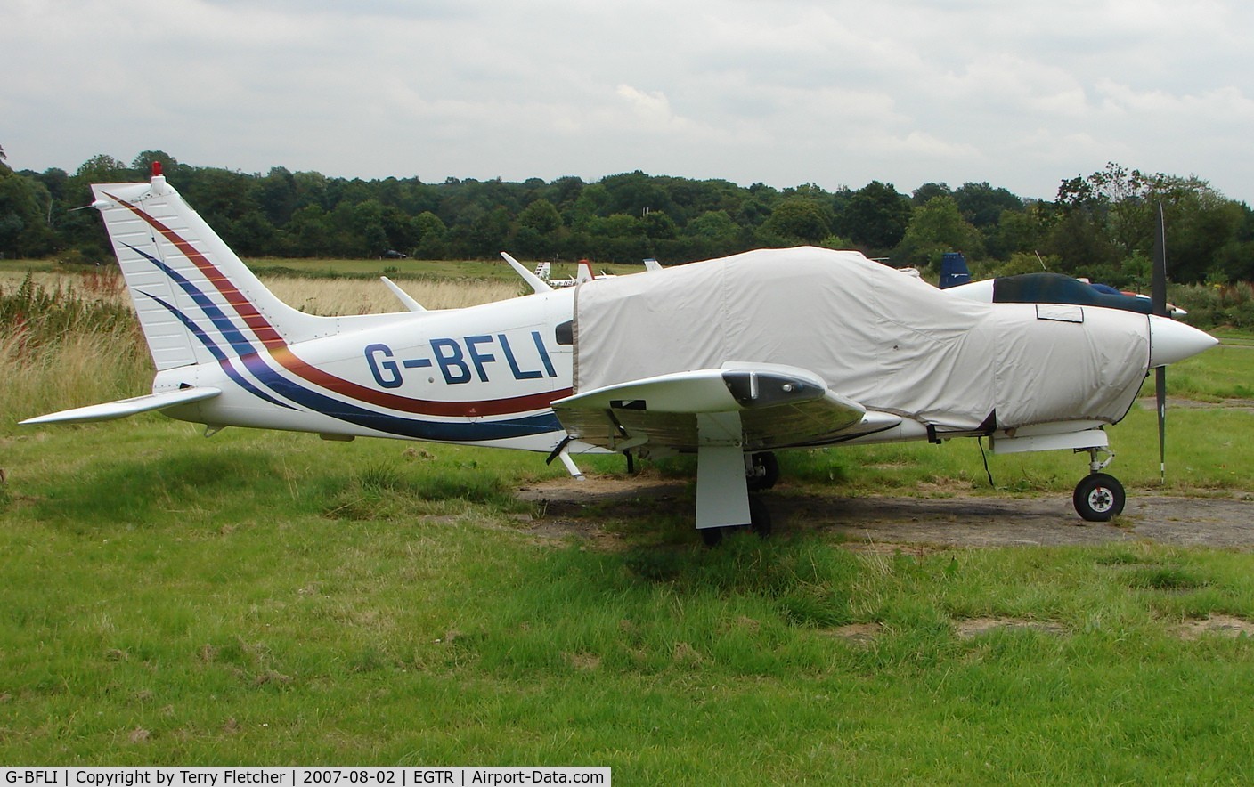 G-BFLI, 1977 Piper PA-28R-201T Cherokee Arrow III C/N 28R-7803134, Pa-28R-201T