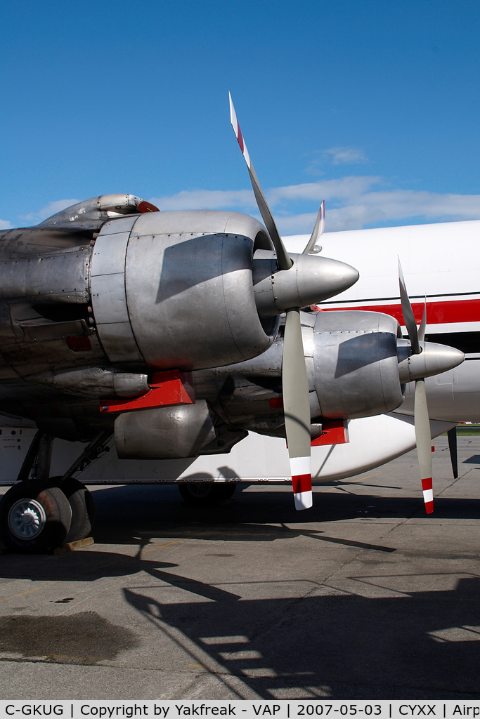 C-GKUG, 1957 Douglas DC-6B C/N 45177, Conair DC6