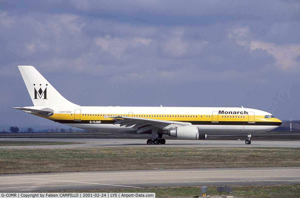 G-OJMR, 1991 Airbus A300B4-605R C/N 605, Monarch