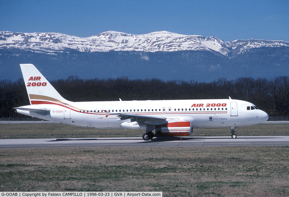 G-OOAB, 1992 Airbus A320-231 C/N 292, Air 2000