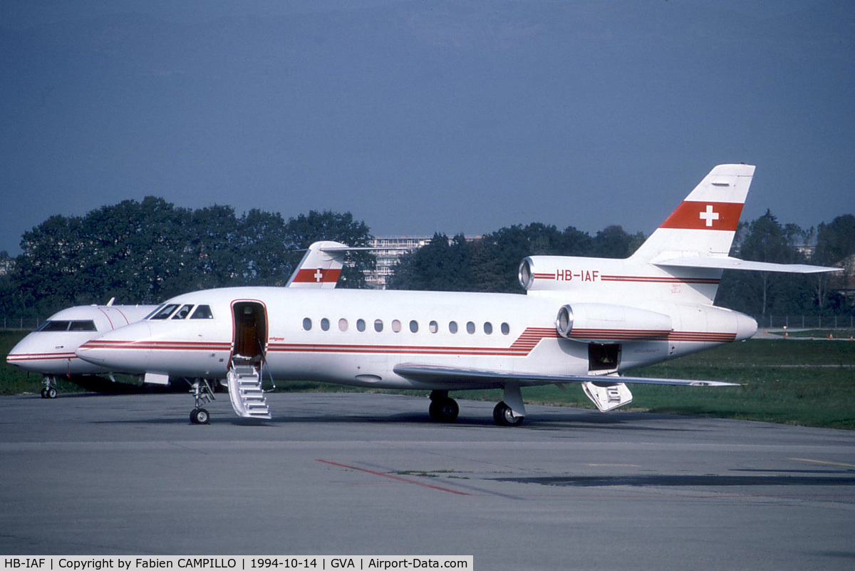 HB-IAF, 1987 Dassault Falcon 900 C/N 30, Falcon 900 030